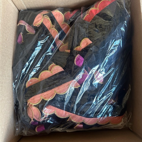 NWT CELIAB Sapin Scalloped Puff-Sleeve Mini Dress Medium - Picture 6 of 10